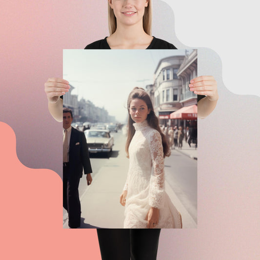 Dream of a White Dress - Poster (matte)